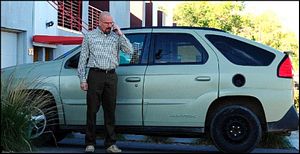 Walter White and Pontiac Aztek