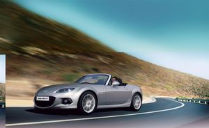Facelifted Mazda MX-5