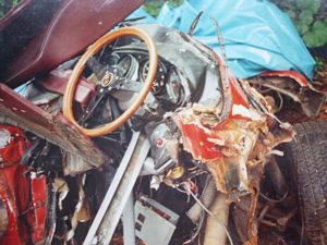 Porsche 911 Wreckage