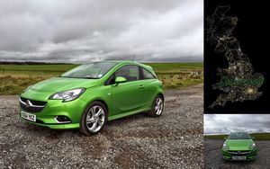Vauxhall Corsa Halloween Mural