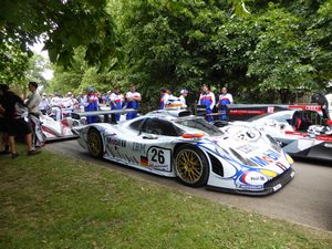 Porsche 911 GT1-98 at 2014 Goodwood Festival of Speed