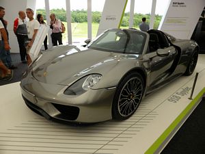 Porsche 918 Spider at 2014 Goodwood Festival of Speed