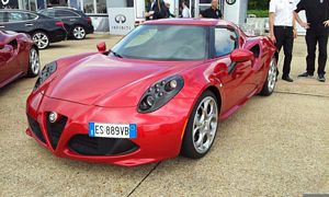 Alfa Romeo 4C at Society for Manufacturers and Motor Traders