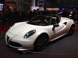 Alfa Romeo 4C at 2014 Geneva Motor Show