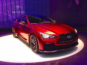Infiniti Q50 Eau Rouge at 2014 Geneva Motor Show
