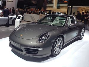 Porsche 911 Targa 4 at 2014 Geneva Motor Show