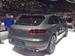 Porsche Macan Turbo at 2014 Geneva Motor Show