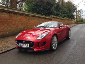 2014 Jaguar F-Type V8 S Convertible in Italian Racing Red