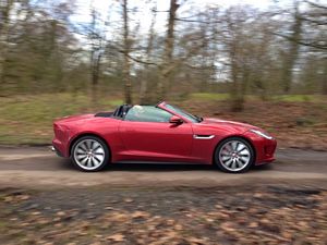2014 Jaguar F-Type V8 S Convertible in Italian Racing Red