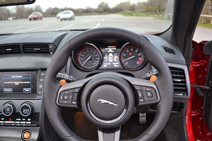 2014 Jaguar F-Type V8 S Convertible in Italian Racing Red