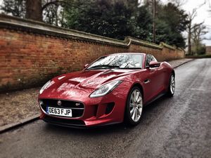 2014 Jaguar F-Type V8 S Convertible in Italian Racing Red