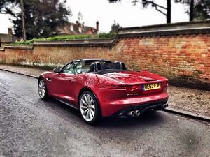 2014 Jaguar F-Type V8 S Convertible in Italian Racing Red