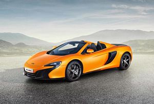 2014 McLaren 650S Spider in Tarocco Orange
