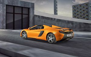 2014 McLaren 650S Spider in Tarocco Orange