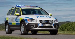 Volvo XC70 Police Car