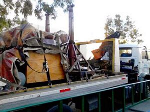 VW Truck Full Of Radioactive Waste