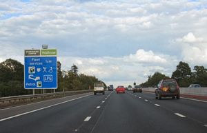 Motorway Service Station Toilets