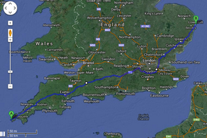 Land's End to Lowestoft