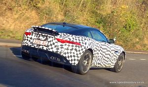 Jaguar F-Type Coupe Spy Shot