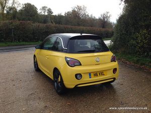 Vauxhall Adam Slam in Flaming Yellow