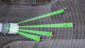 Volvo Pedestrian and Cyclist detection with Full Auto Brake