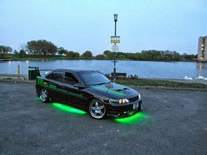 tastelessly modified car