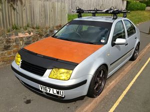tastelessly modified car
