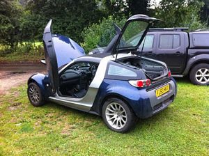 tastelessly modified car