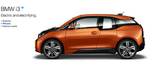 BMW i3 i3 in Solar Orange