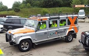 12 seat LLWB Land Rover Defender