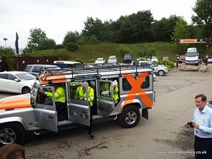 12 seat LLWB Land Rover Defender