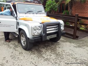 12 seat LLWB Land Rover Defender