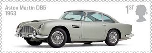 Royal Mail Auto Legends Stamp Collection - Aston Martin DB5