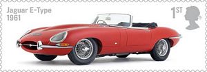 Royal Mail Auto Legends Stamp Collection - Jaguar E-Type