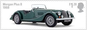 Royal Mail Auto Legends Stamp Collection - Morgan Plus 8