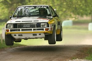 Audi Quattro Sport S1 rally car