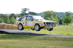 Audi Quattro Sport S1 rally car