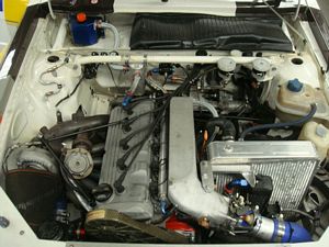 Audi Quattro Sport S1 rally car