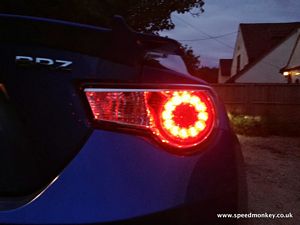 Subaru BRZ in Blue Mica