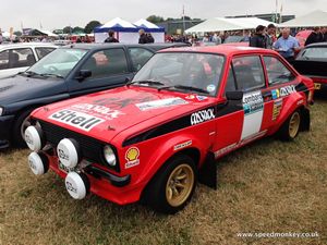 2013 Carfest South - Mk2 Escort rally car