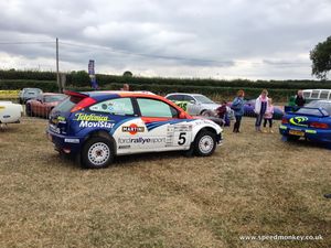 2013 Carfest South - Colin McRae's Ford Focus WRC car