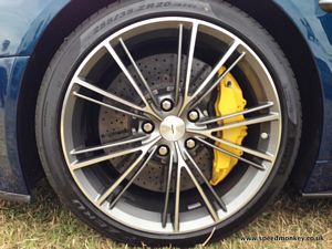 2013 Carfest South - Aston Martin Vanquish carbon brakes