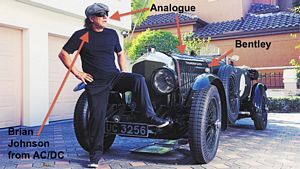 AC-DC Brian Johnson and Bentley
