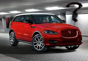 Jaguar SUV Render