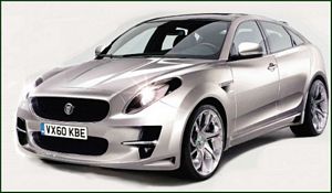Jaguar SUV Render