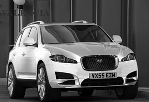 Jaguar SUV Render