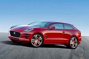 Jaguar SUV Render