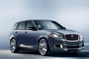 Jaguar SUV Render