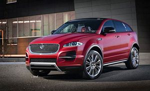 Jaguar SUV Render