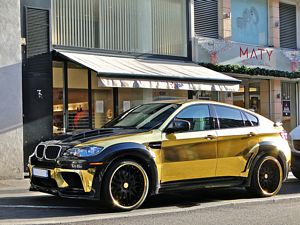 Gold BMW X6 Hamman Supreme Edition